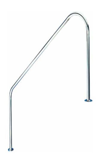 Pasamanos baranda de bajada piscina FX L.1219mm. Acero Inoxidable AISI 316