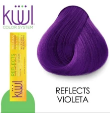 Kuul Color System Reflects Violeta Violet 3.04oz Developer Included