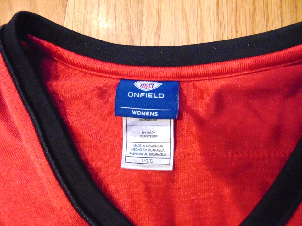 VINTAGE WOMEN'S REEBOK NFL ATLANTA FALCONS MICHAEL TURNER JERSEY SIZE L - Image 3 of 4