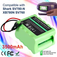 18V 3.5Ah Ni-MH Battery Replacement For Shark XB780N SV760 SV780 Vacuum Cleaner