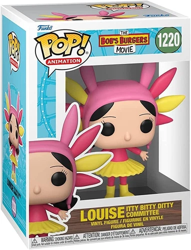 Funko Pop! Animation: Bobs Burgers - Band Louise (With Case!)