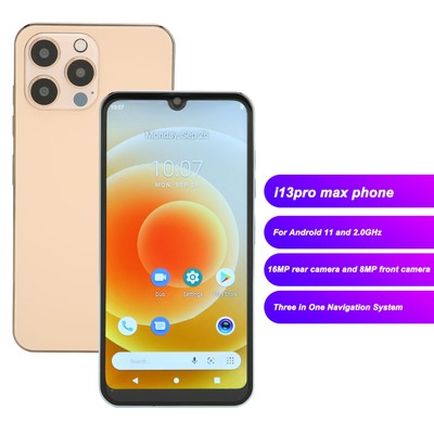I13pro Max Cell Phone 6.1in 4G Network For Andr-oid 11 Mobile Phone With 4G New