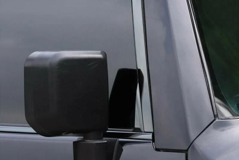 Black steel Car Window Frame Sill Trim Cover For Toyota FJ Cruiser 2007-2014 Foto 2 de 4