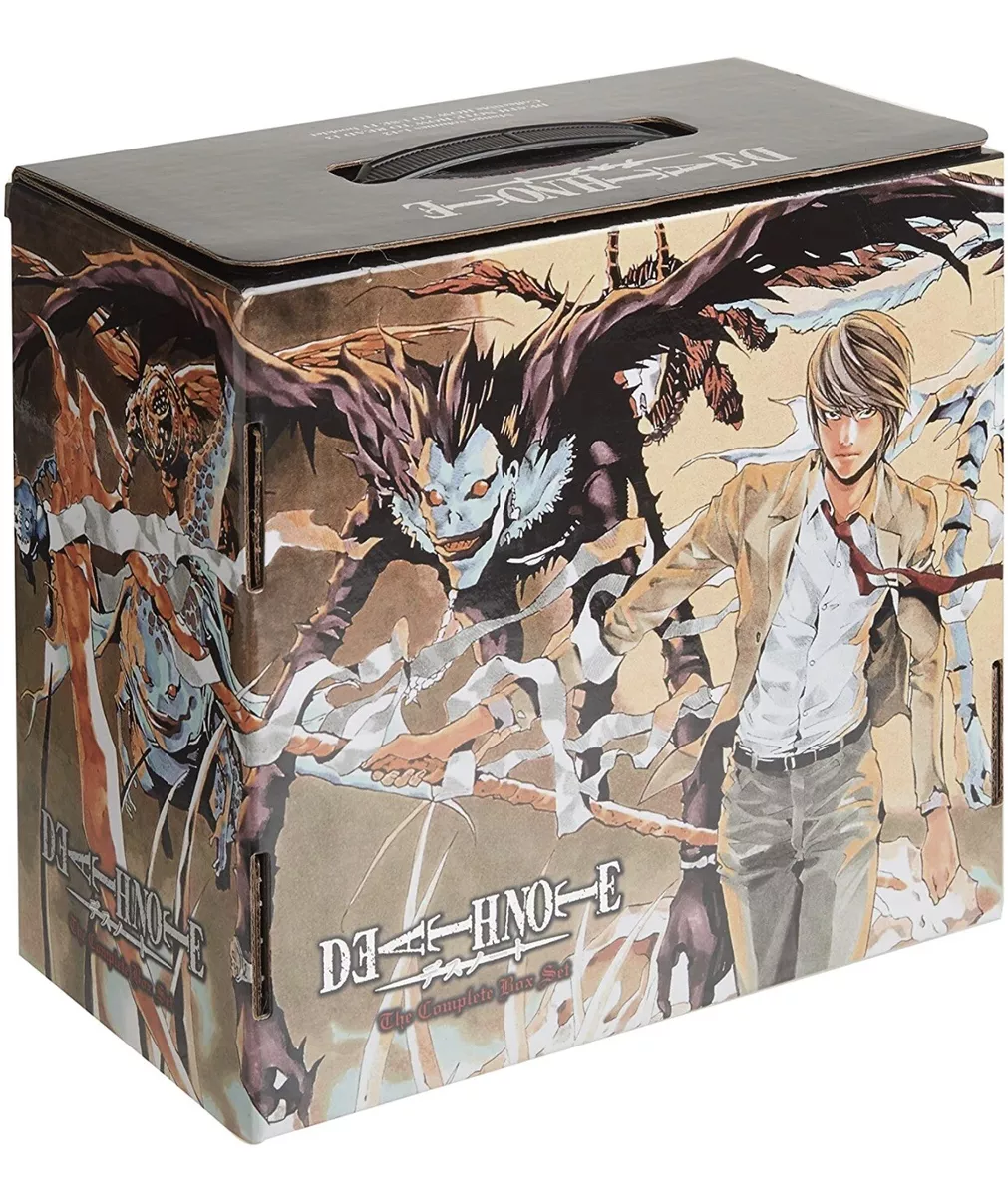 just got the Death Note manga box set! do you like the anime or manga? : r/ deathnote