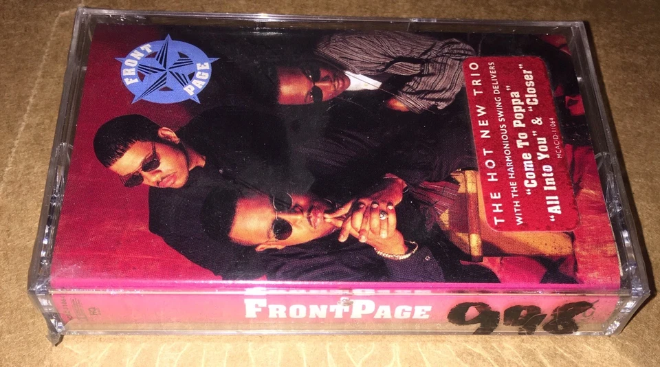 FrontPage (Self Titled) 1994 BRAND NEW SEALED R&B TAPE New Jack Swing - Image 2 of 3