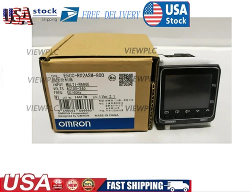 1 year warranty NEW Omron Temperature Controller E5CC-RX2ASM-800 100-240 VAC
