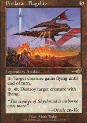Predator, Flagship PL/MP, English MTG Nemesis | eBay