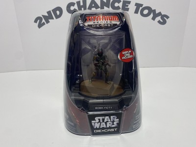 Star Wars Boba Fett Titanium Die Cast with Case