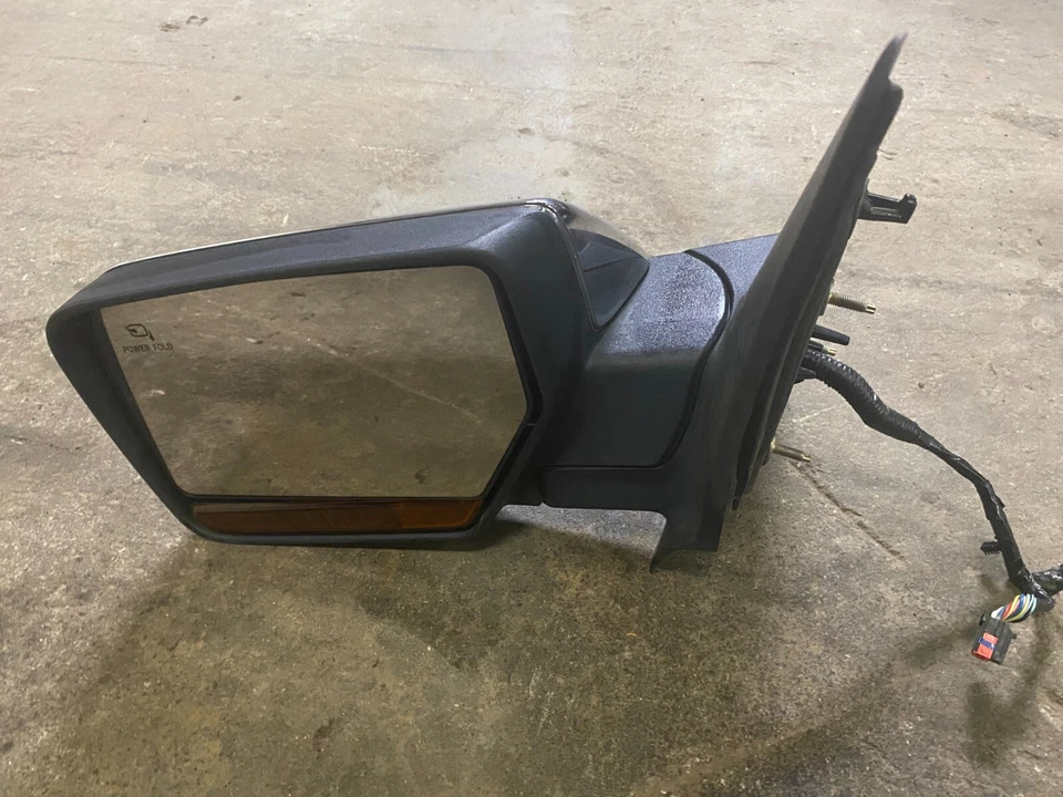 07 08 2008 LINCOLN NAVEGATOR ESPEJO RETROVISOR IZQUIERDO PLEGADO ELÉCTRICO CROMO 8L74-17683-AA Foto 2 de 4