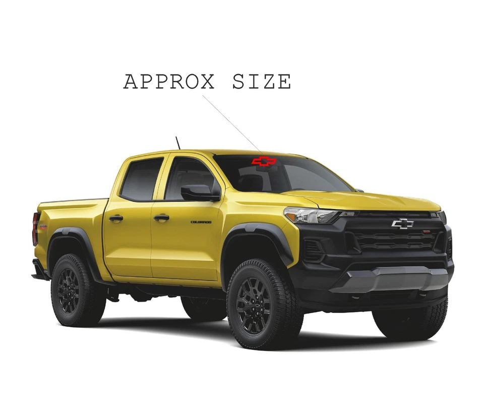 x2 Pegatina Chevy Pajarita Chevy Bowtiel Deca-Chevrolet Pajarita Calcomanía Adhesiva 5" Foto 3 de 4