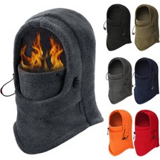 Balaclava Ski Full Face Mask Windproof Fleece Neck Warm for Winter Cold Weather