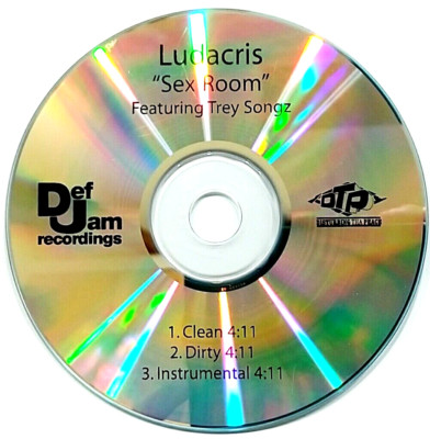 (CD) Ludacris Feat. Trey Songz – Sex Room, Promo, Single, 3 Tracks