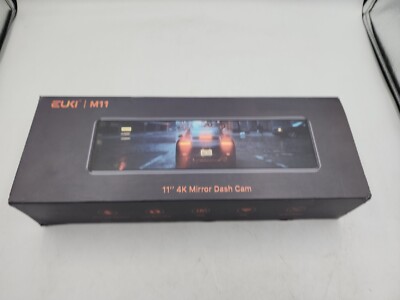 EUKi M11 drive recorder Mirror type front camera Front 4K Wifi/GPS