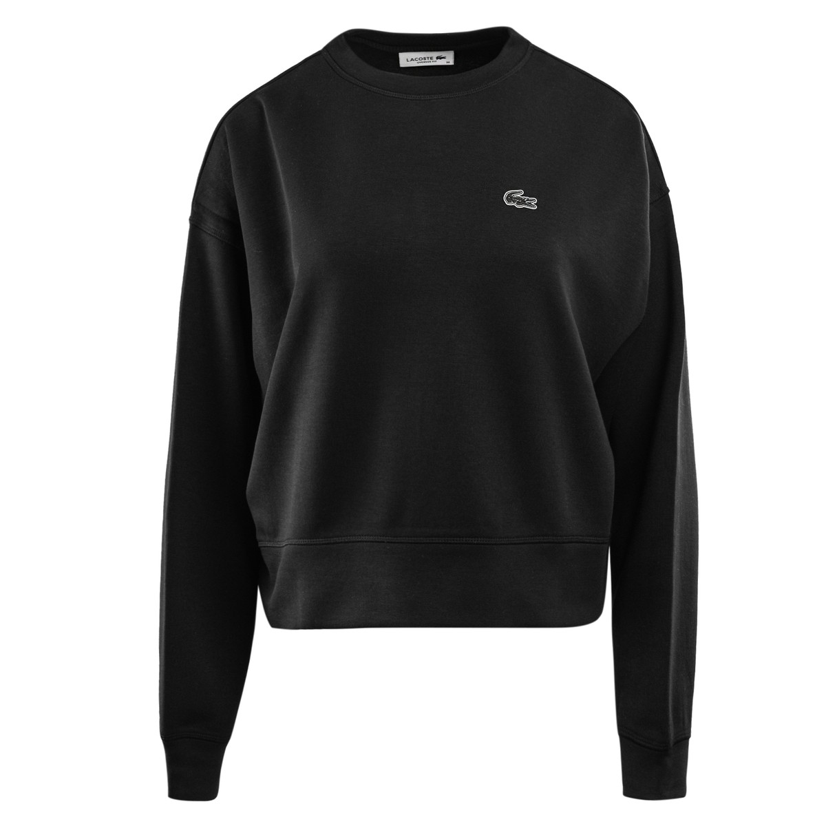 Damen Sweatshirt Lacoste Schwarz SF5614-031