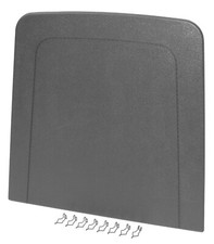 1967 1968 1969 Ford Bronco Black Seat Back Trim Panel Wfasteners Lhorrh 67-12450 1967 1968 1969 Ford Bronco Black Seat Back Trim Panel Wfasteners Lhorrh 67-12450