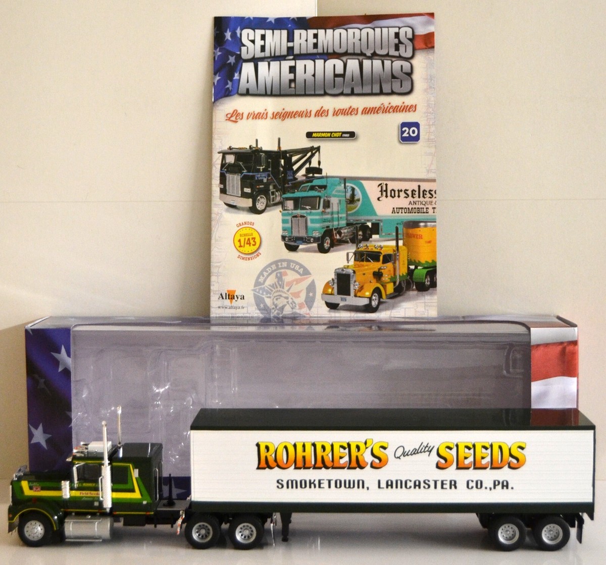 MARMON CHDT 1980 METALLIC RED 1:43 Ixo Model Camion Die Cast Modellino