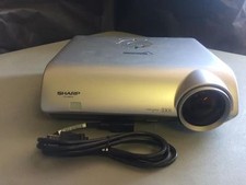 SHARP PG-MB60X PORTABLE DLP PORTABLE PROJECTOR WORKS GREAT  NEW LAMP 