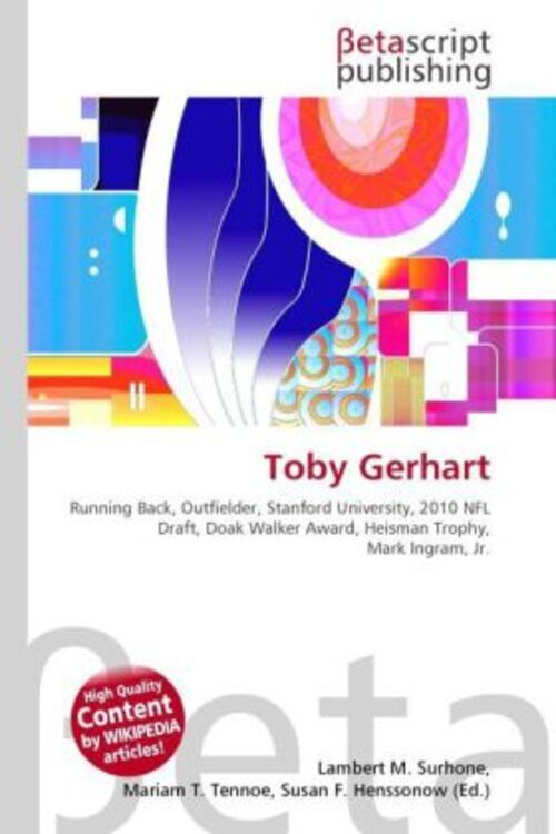 Toby Gerhart Lambert M. Surhone (u. A.) Taschenbuch Englisch Ean