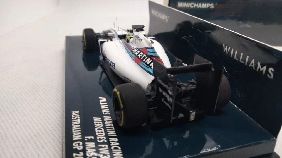 Minichamps WILLIAMS MARTINI RACING MERCEDES FW37 F. MASSA GP 2015 SCALA 1:43 - Immagine 4 di 4