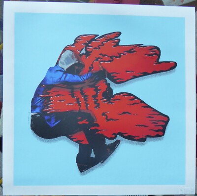 Hijack Hold on to LIFE 2022 Hand signed Mr.Brainwash son Graffiti