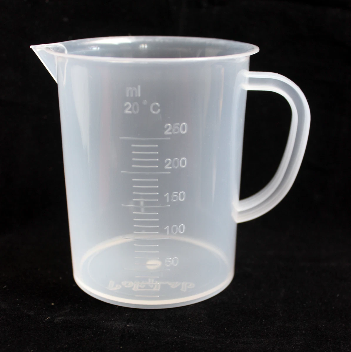 2 x 250ml Small plastic jugs for measuring drinks fuel weedkillers