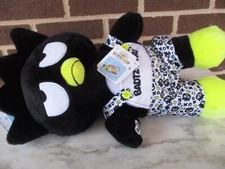 Build A Bear Sanrio Badtz-Maru Penguin 17" Plush Black -Matching Overalls