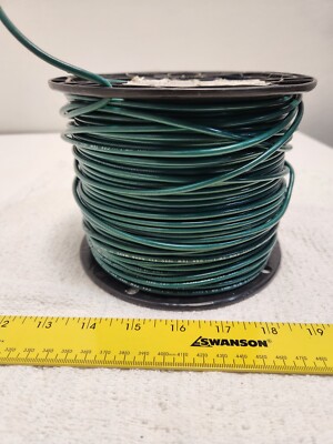 GENERAL CABLE MACHINE TOOL WIRE, GREEN E135243-8 14 GAUGE PVC 600V 500 FT