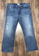 Aeropostale Mens Men”s Boot Cut Slim Flap Pocket Jeans Size 40/32 40x32 
