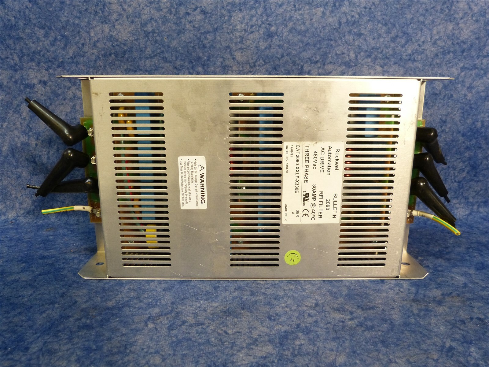 Rockwell Automation CAT2090-XXLF-X330B Line Filter 500VAC 30Amp 3Phase (SH21)