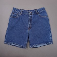 Vintage Y2K Levis 951 Denim Jean Shorts Womens 14 Misses Medium Wash 100 Cotton
