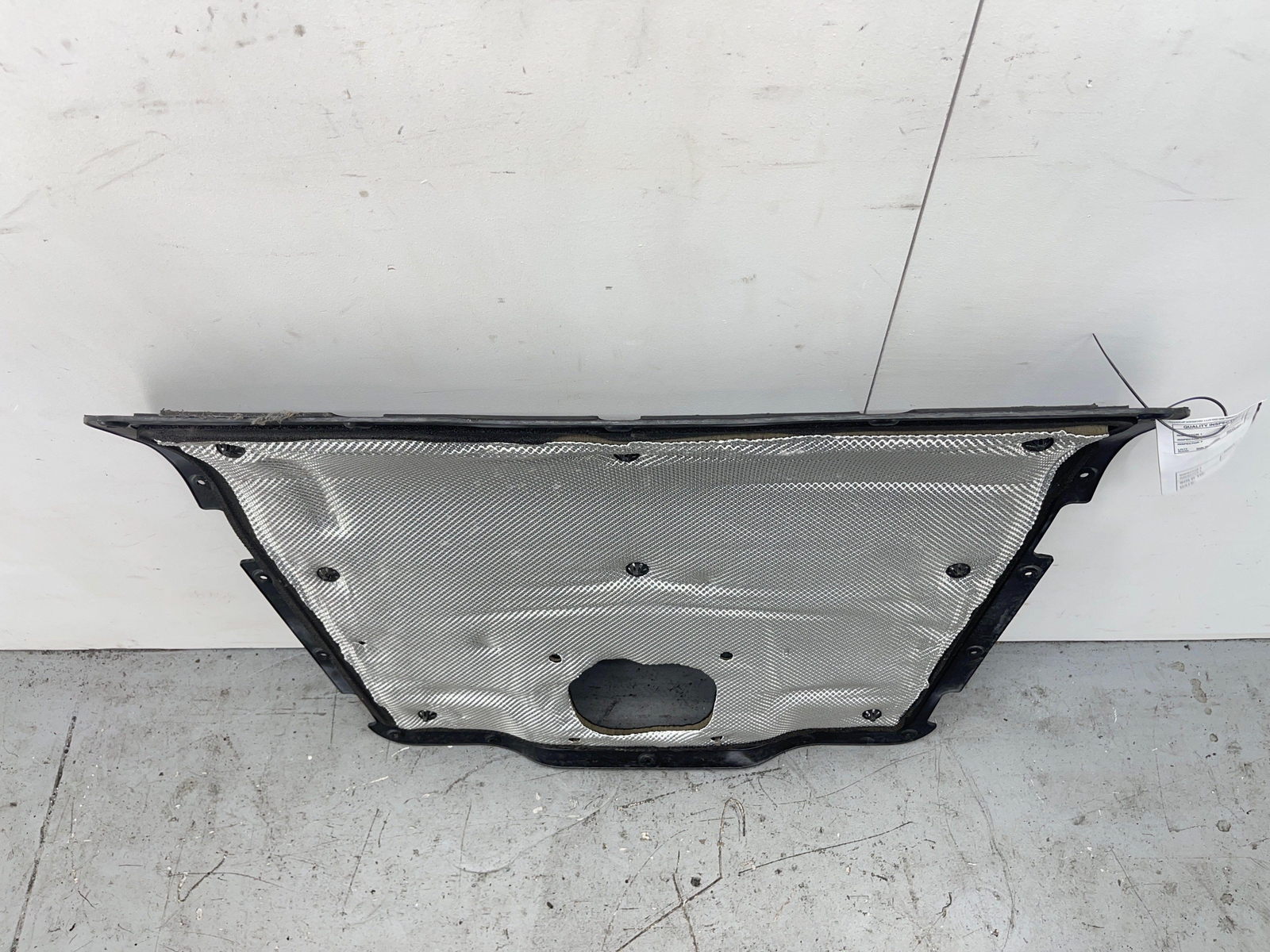 2020-2023 MCLAREN GT 4.0L ENGINE TRIM COVER PANEL BLACK ACCESS OEM 2021 2022