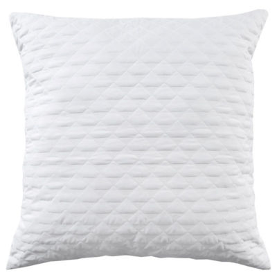 Bianca Vivid Coordinates Snow Quilted European Pillowcase RRP $34.95