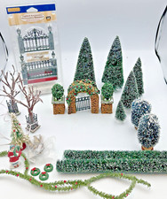 Christmas Village Lot w/ Lighted Trees, Lemax...