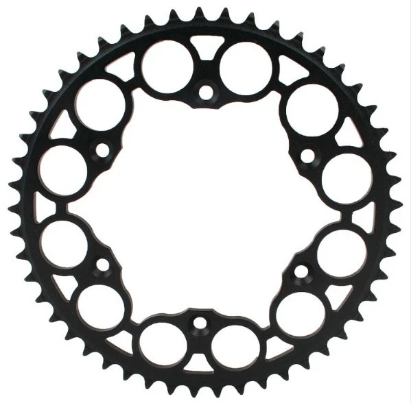 Couronne Acier S-TEEL noire 48 dents motocross KTM 125 EXC 1999 - 2016 - Photo 1/1