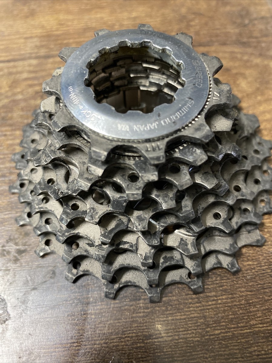 Shimano dura ace 7700 9 speed cassette 11-23 (8053-99) | eBay
