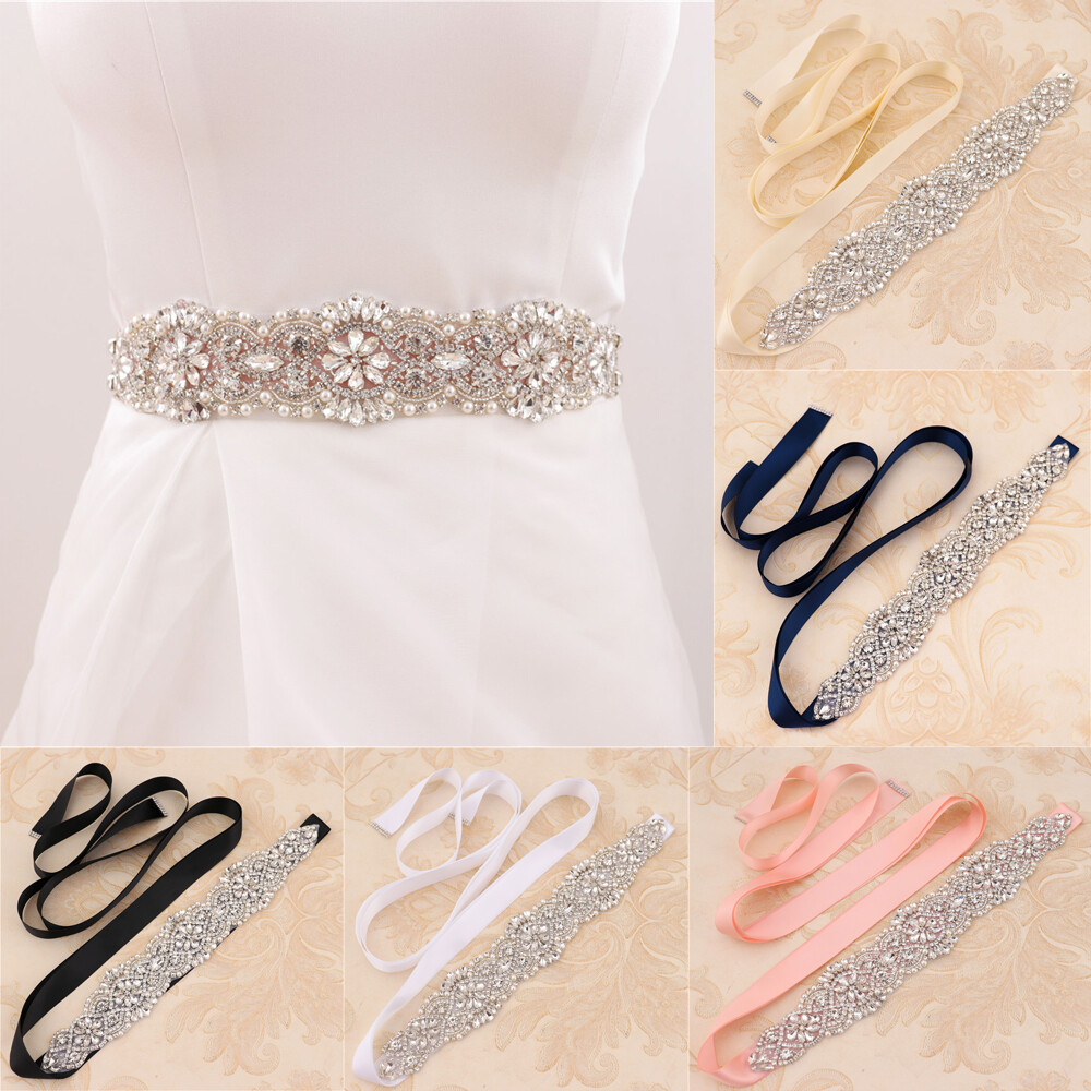 Rhinestone bridal belt New in box rhinestone bridal belt - TikTok Shop main image 2