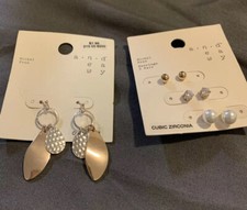 A New Day Stud And Dangle Earring Set SS7