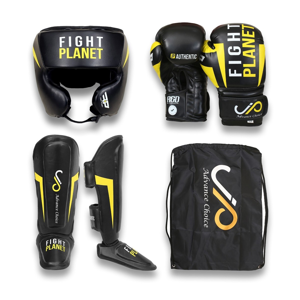 Fight Planet Boxing Set with Carry Bag Pcs Boxing Set Including - Main Image