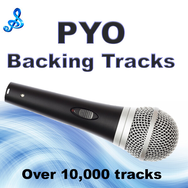 PYO Backing Tracks on CD x5 Vocalists Entertainers, Talent Shows