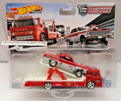 2021 HOT WHEELS PREMIUM 1965 MERCURY COMET CYCLONE GASSER & FORD C-800 FLATBED