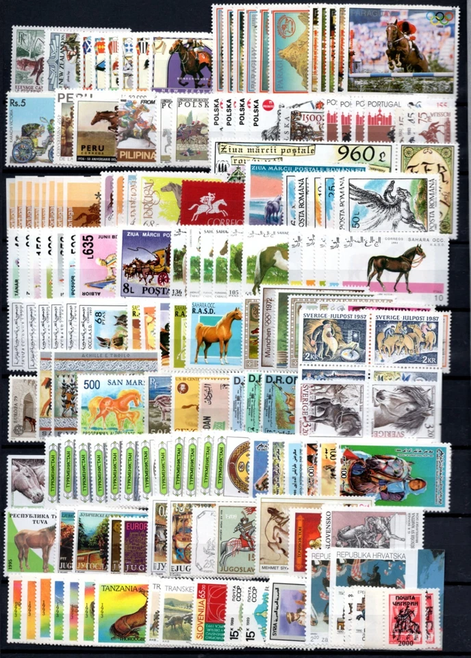 CABALLOS 7 páginas+ colección limpia, todo NH Foto 4 de 4