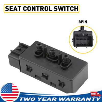 For Chevrolet GMC Left 6 Way Cadillac Buick Seat Switch Power Adjust 12451495