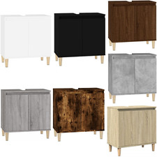 Bathroom Under Sink Cabinet Basin Storage Cupboard Vanity Unit Furniture