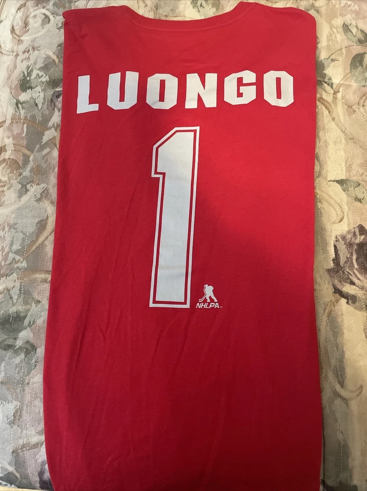 Camiseta deportiva para hombre Florida Panthers NHL Reebok nombre y número Premier Foto 2 de 4