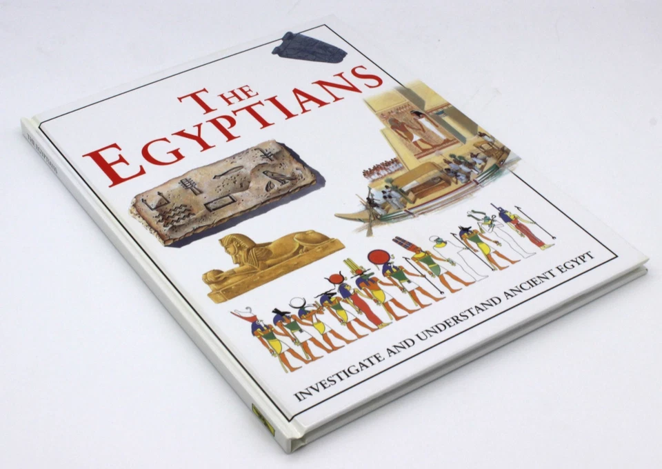 Egyptians Illustrated Hardback Guide History Learning Educational Reading Book - Image 4 of 4