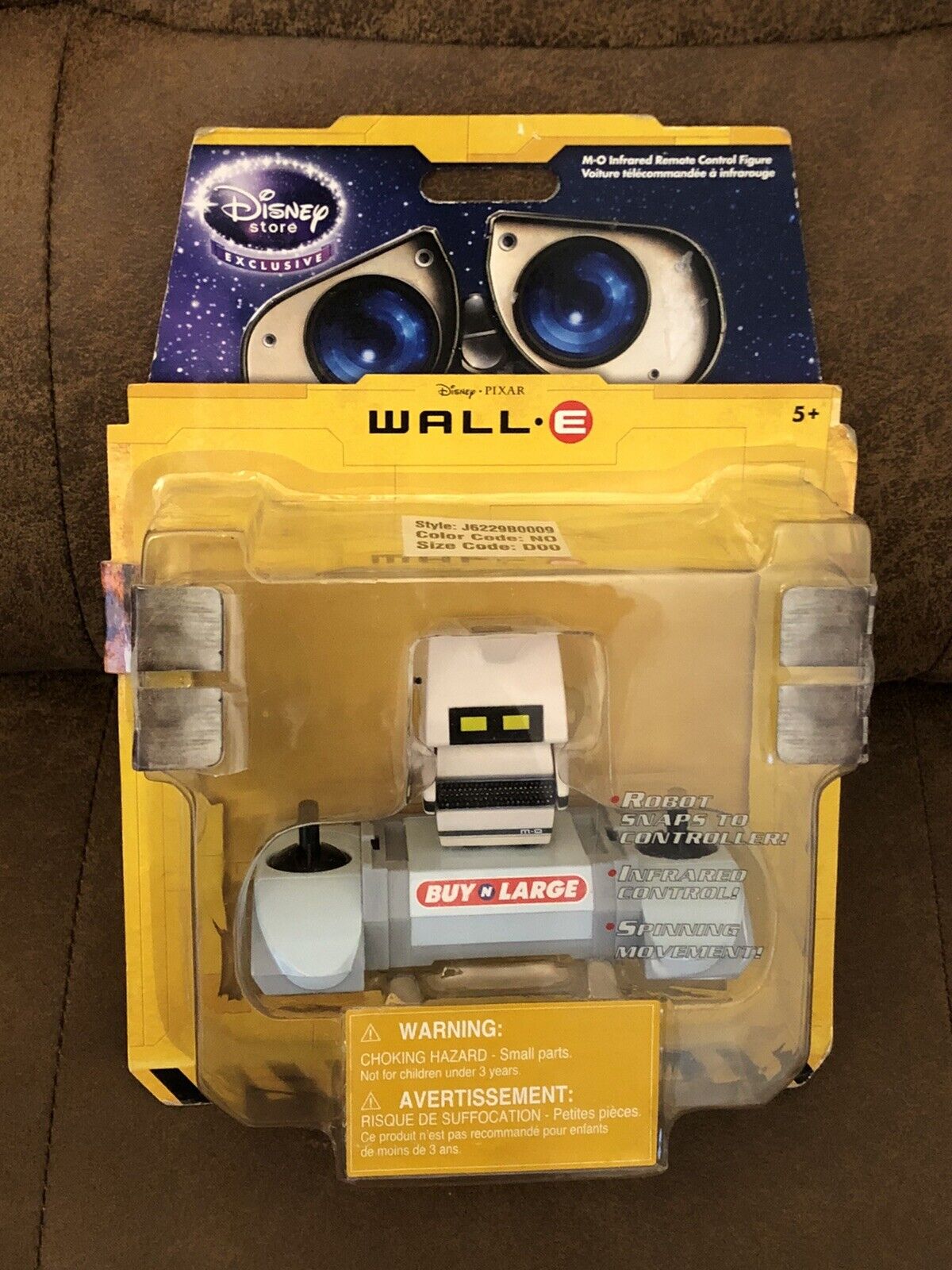 Wall E Robot M-O Toy Remote Control Buy N Large Disney Store Exclusive RC New