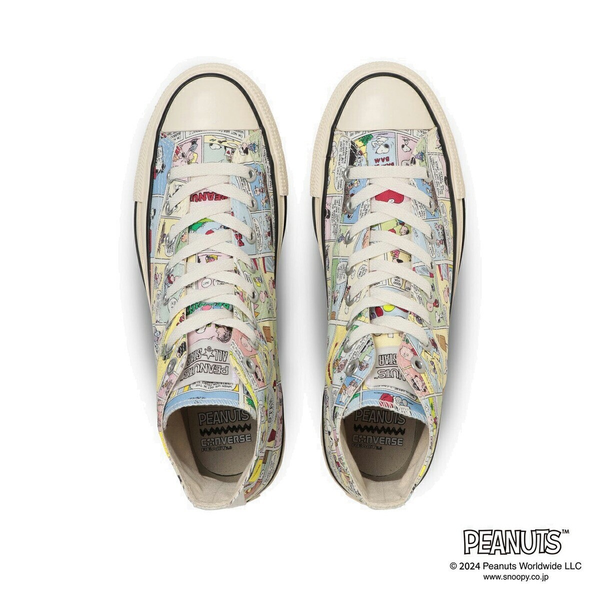 CONVERSE ALL STAR スヌーピー柄 US製 Converse ALL STAR PEANUTS CP HI Sneakers Multi-color 31310730