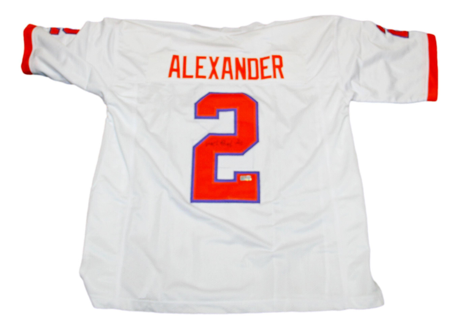 Mackensie Alexander Autographed Signed Clemson Tigers Football Jersey Clemson TRISTAR 