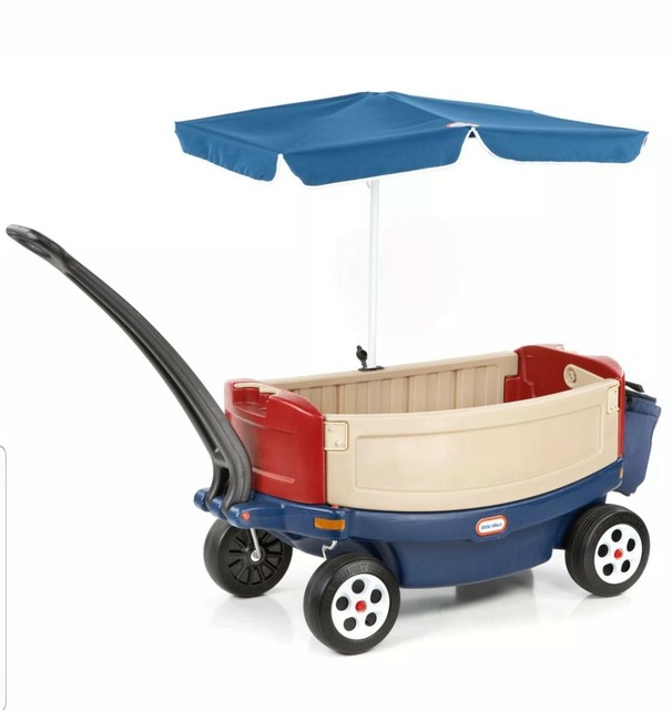 little tikes wagon with trailer