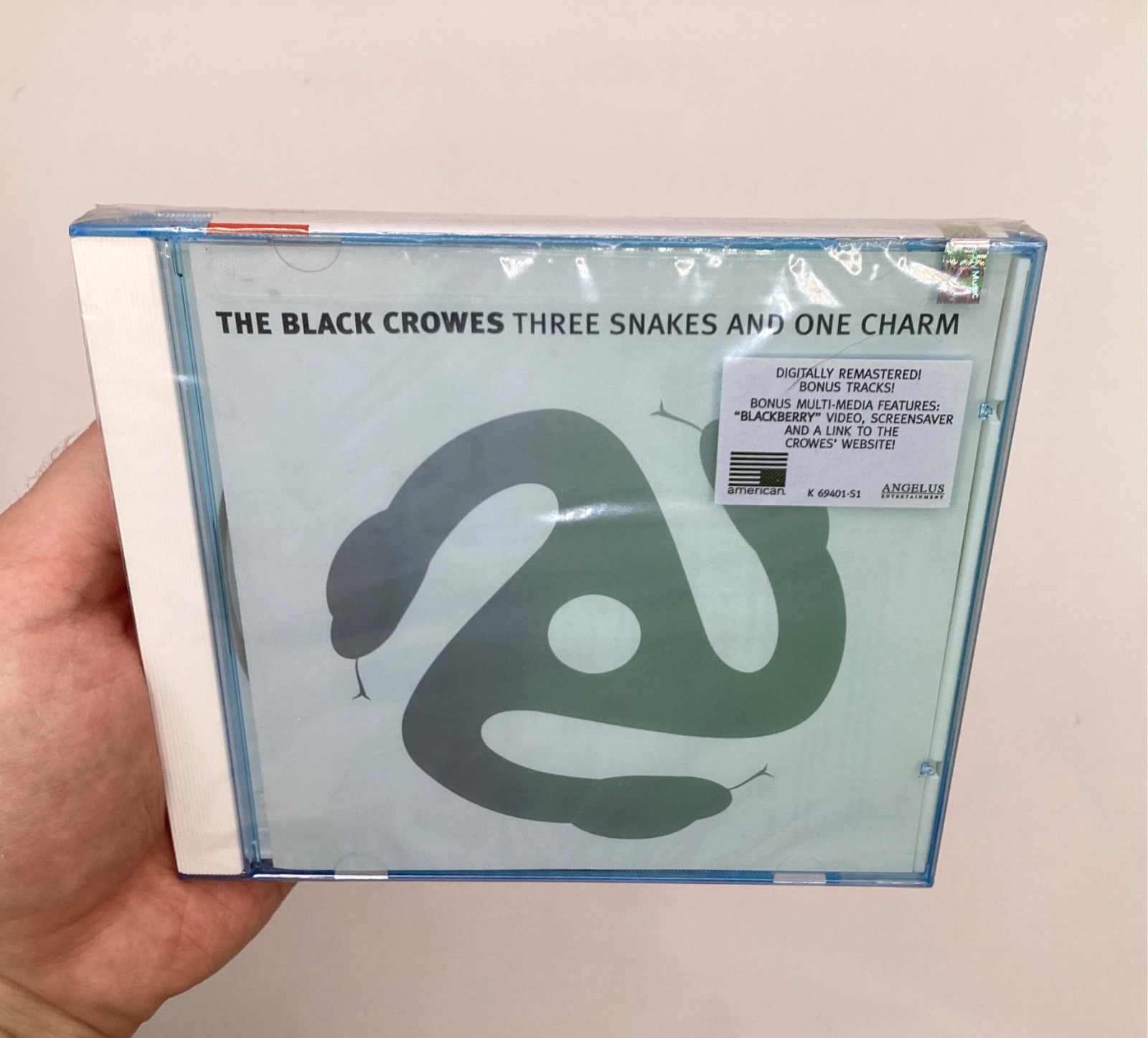 The Black Crowes Three Snakes And One Charm CD Brand New Sealed